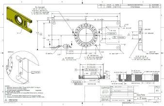 Spring Torque Fixture: Example of one of my drawings.
