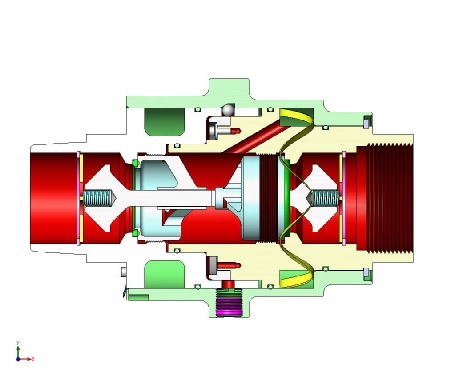 Pressure Balanced BreakAway Valve: Will not blow apart even under high pressure. 